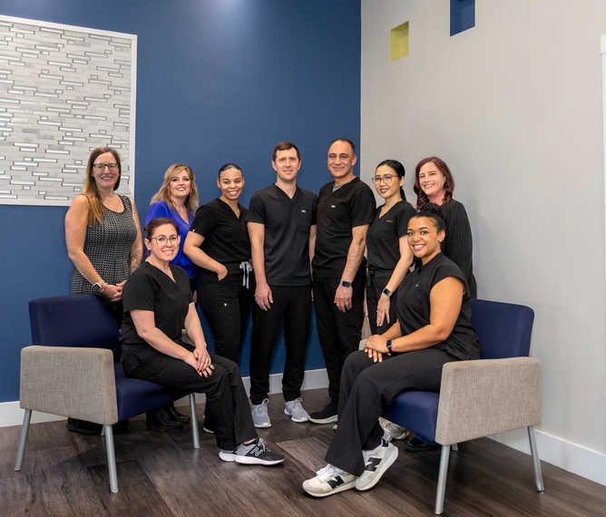 The West Bridgewater dental team members at Healthy Smiles Dental